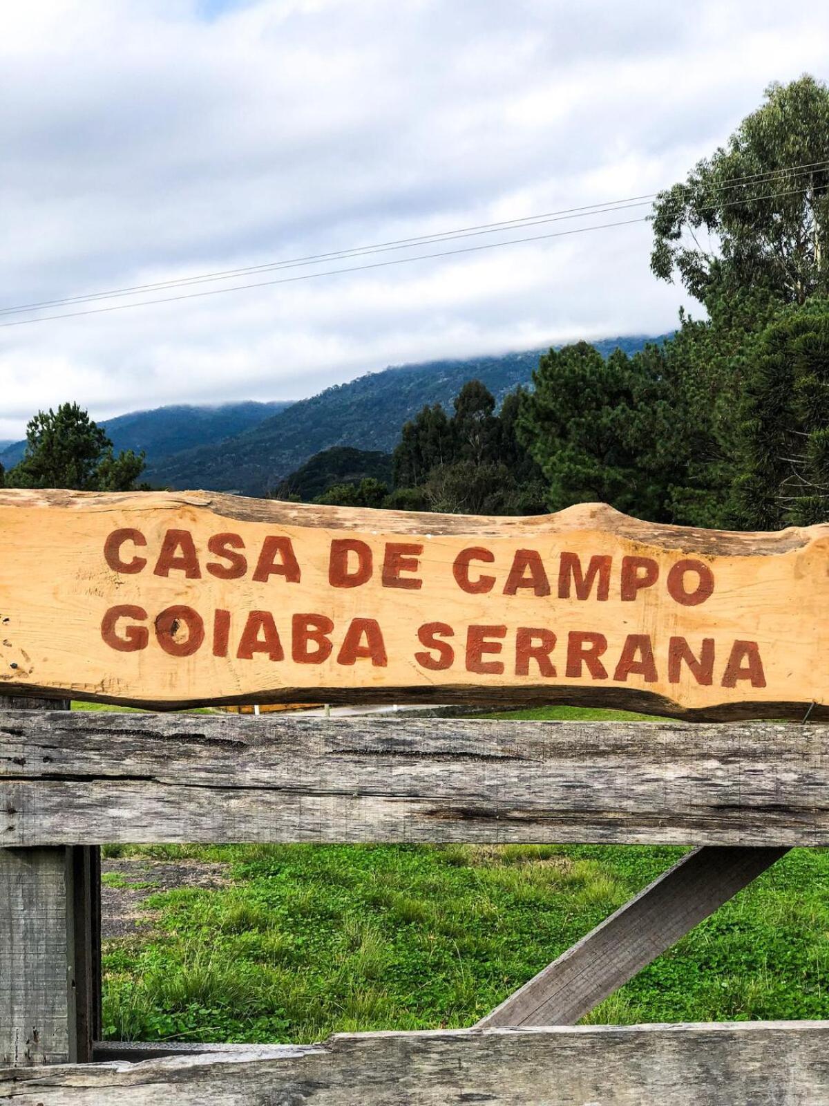 Casa De Campo Goiaba Serrana Урубиси Экстерьер фото